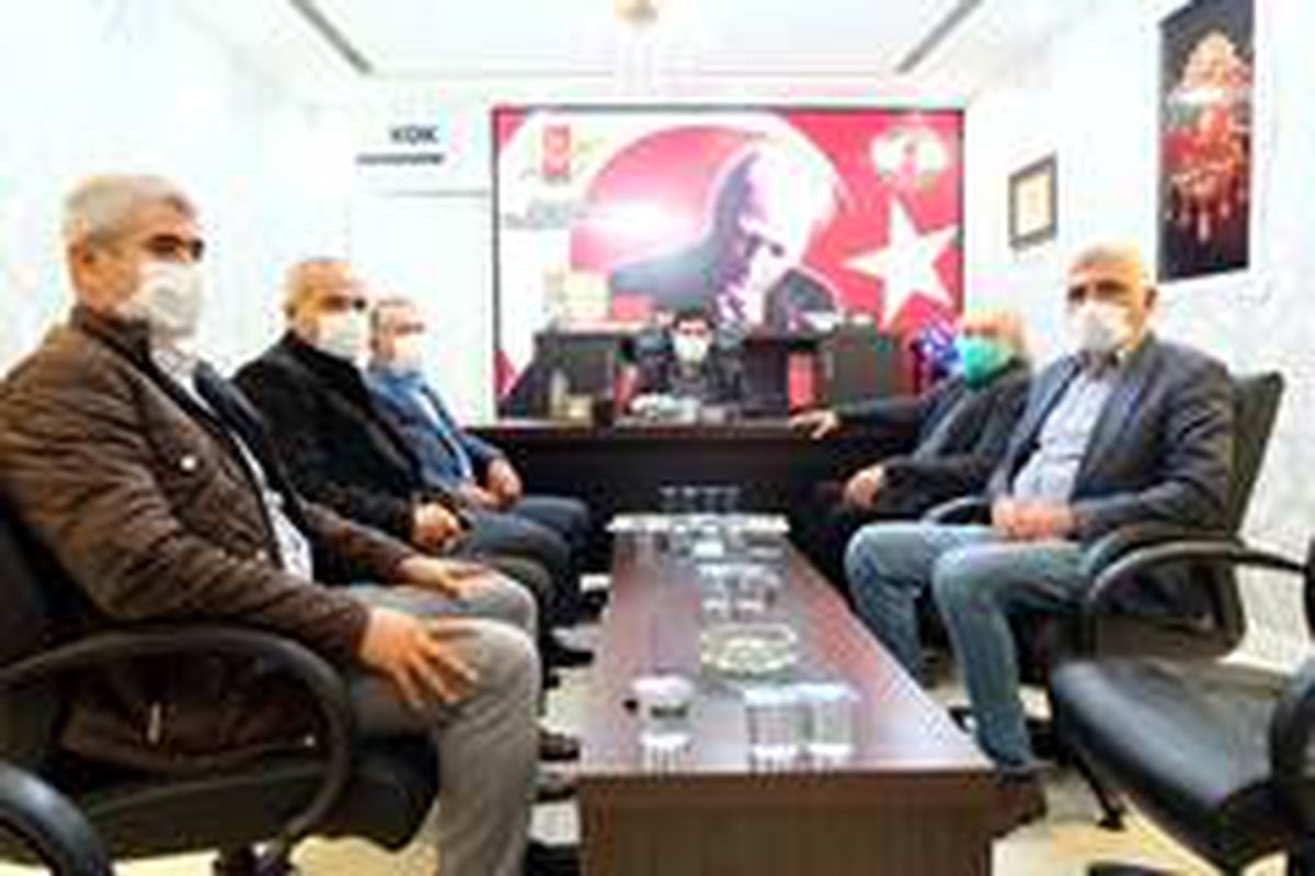 Başkan Binzet AGAD Yönetimiyle bir araya geldi