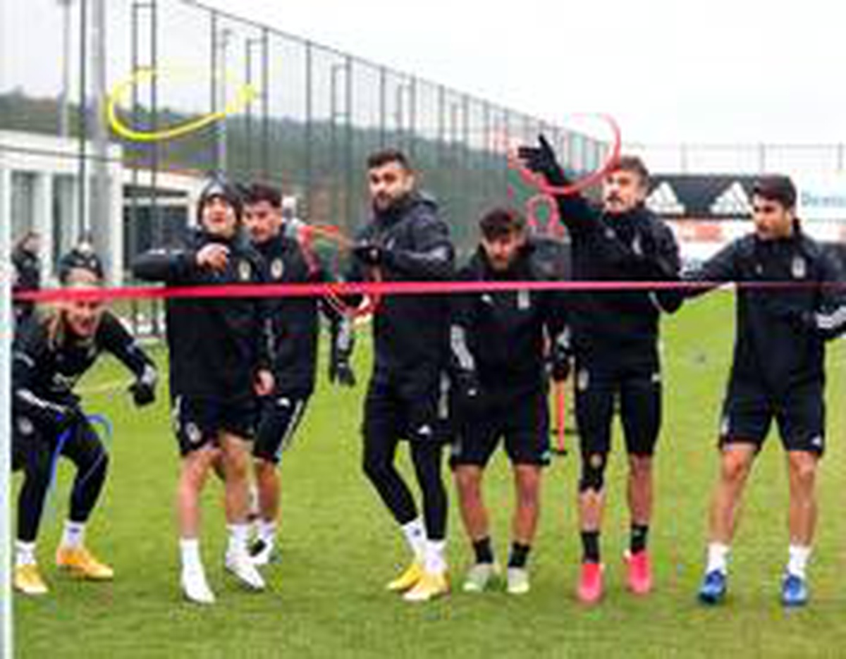 Beşiktaş kondisyon ve taktik çalıştı