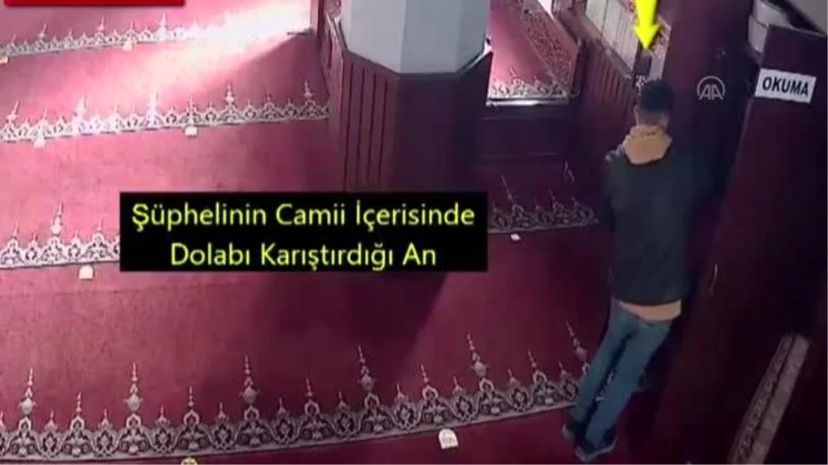 GAZİANTEP - Cami ve iş yerinden hırsızlık güvenlik kamerasında