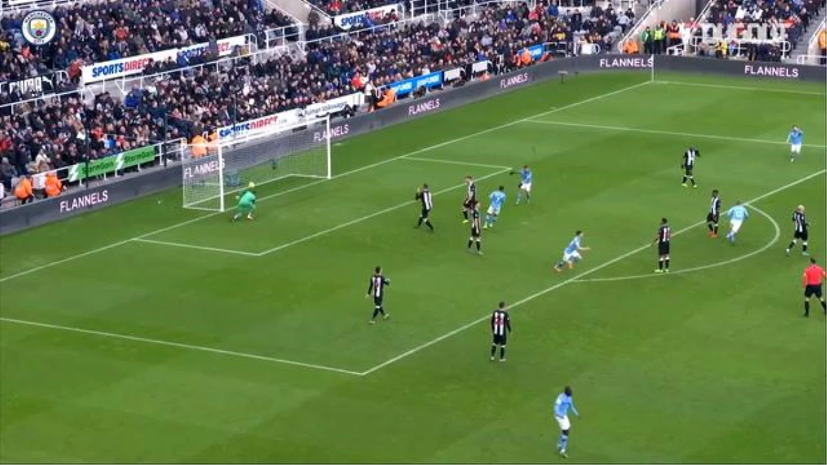Kevin De Bruyne\'in Newcastle United\'a Attığı Gol
