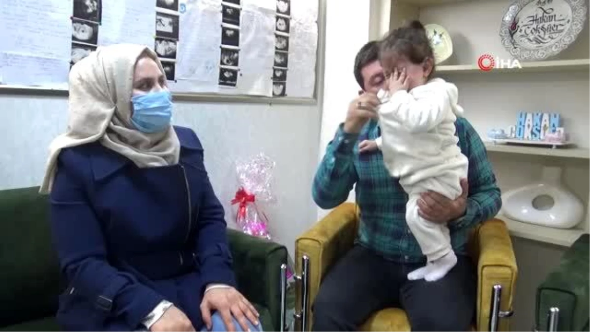 Mardinli çiftin 12 yıllık çocuk hasreti Diyarbakır\'da son buldu