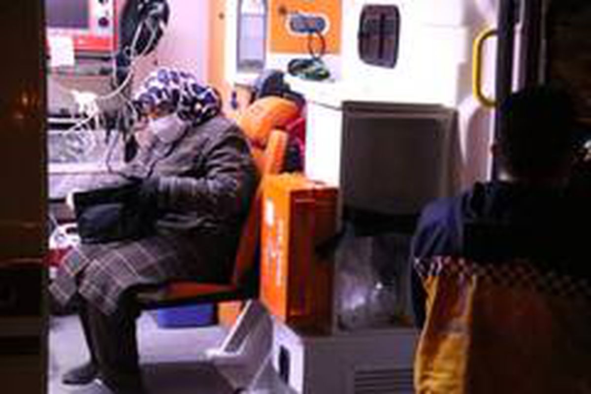 Temaslı kadın ambulans yerine taksiye binince cezayı yedi