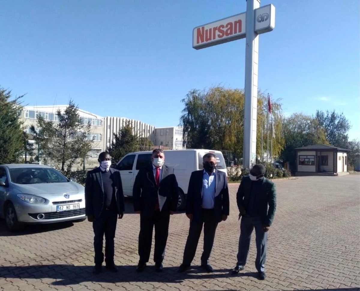 TÜSİKON, Zambiya Büyükelçiliği heyetini Konya\'da ağırladı