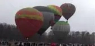Ukrayna'da sıcak hava balonu festivali