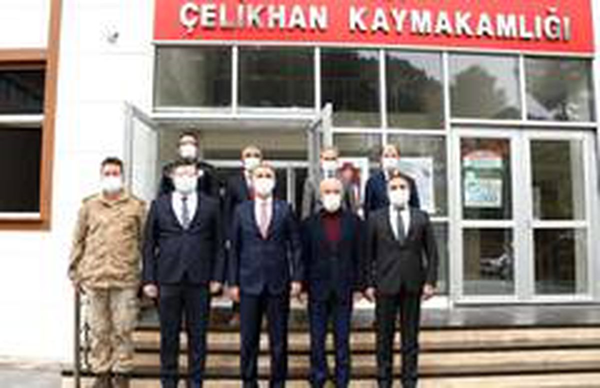 Vali Çuhadar, Çelikhan ilçesini ziyaret etti