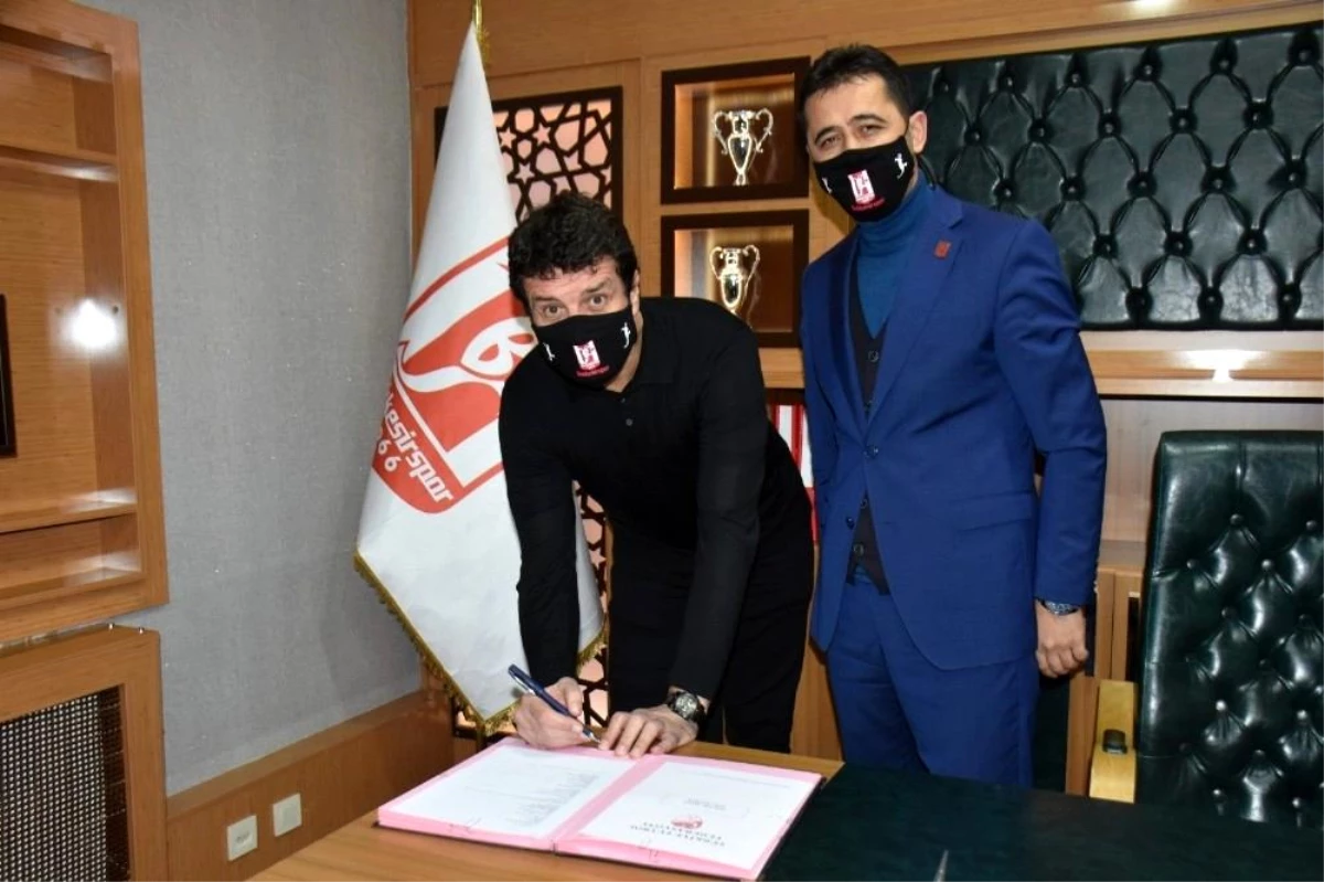 Aydeniz Et Balıkesirspor teknik direktör Cihat Arslan\'la sözleşme imzaladı
