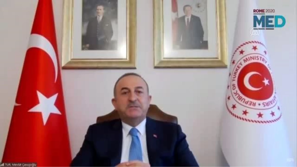 Son dakika haberi... Dışişleri Bakanı Çavuşoğlu, MED Akdeniz Diyalog Forumu\'na katıldı (2)