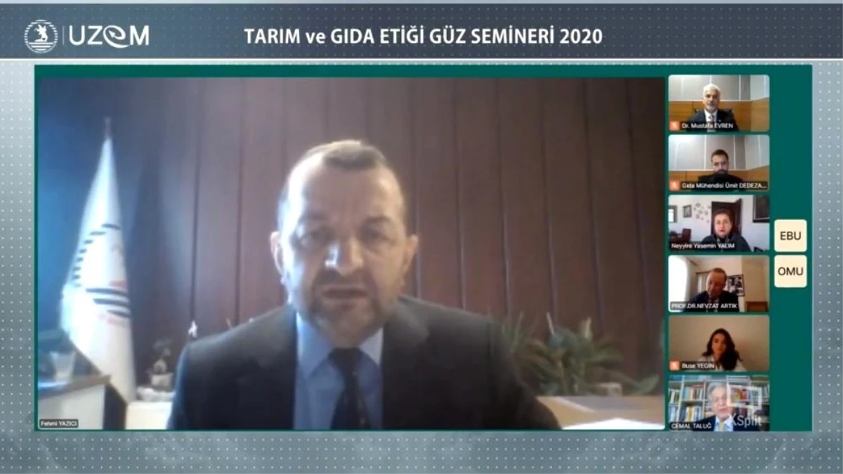 OMÜ Rektör Yardımcısı Fehmi Yazıcı: "Gıda alanında kendimize yetmek zorundayız"