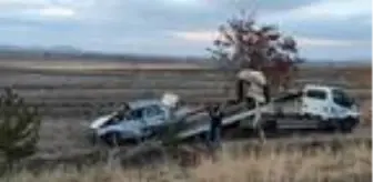 Son dakika haber | Otomobil şarampole yuvarlandı: 1 ölü, 1 yaralı