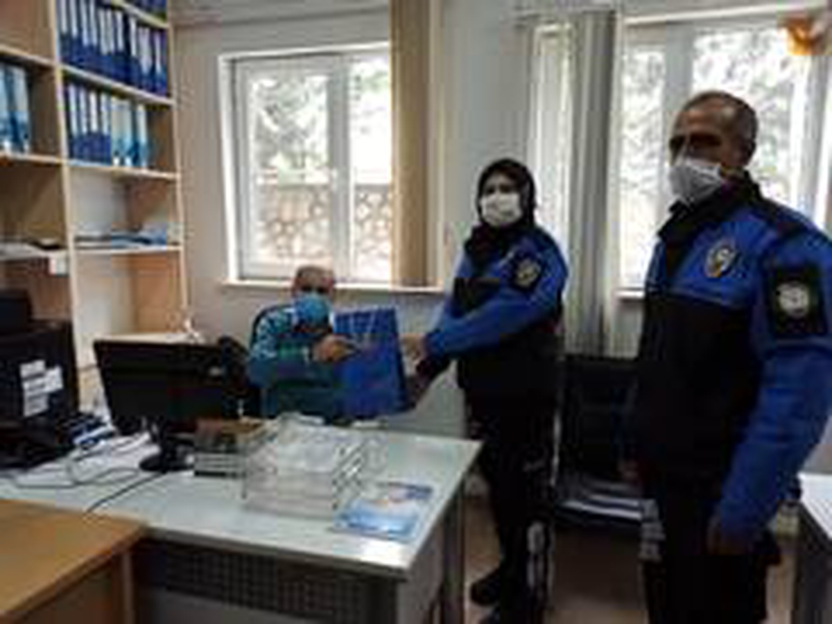 Polislerden Malatya Büyükşehir personeline anlamlı ziyaret