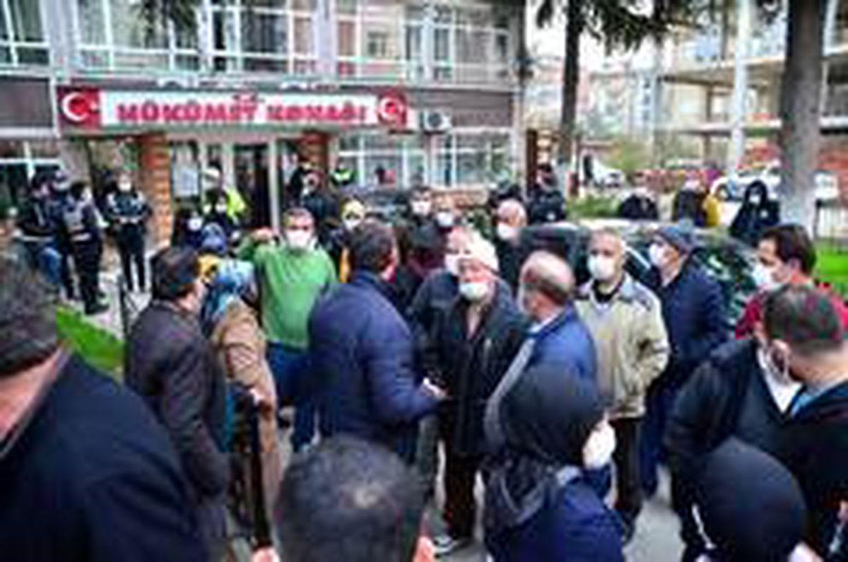 Son dakika haber! Samsun\'da minibüsçü gerginliği