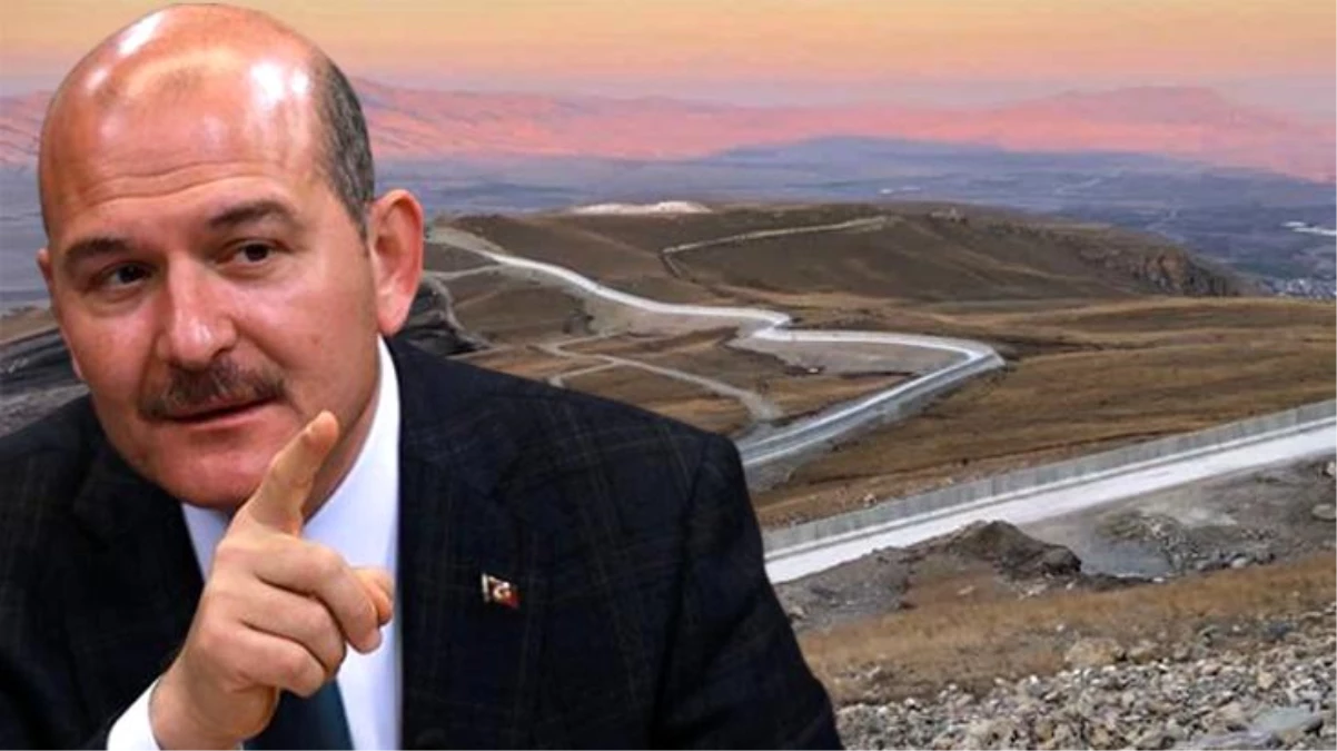 Bakan Soylu "Şükür" diyerek duyurdu: Ağrı-İran sınırındaki 81 kilometrelik güvenlik duvarı projesi sona erdi