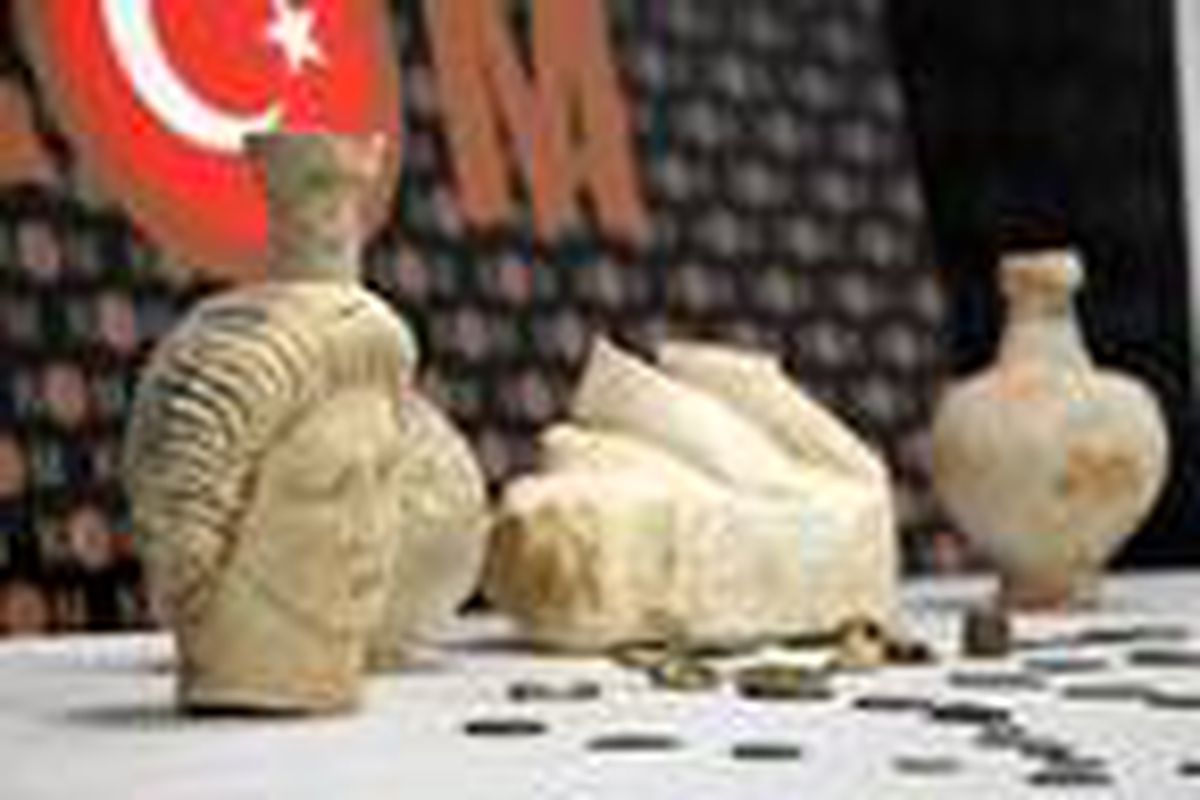 Kütahya\'da 101 tarihi eser ele geçirildi