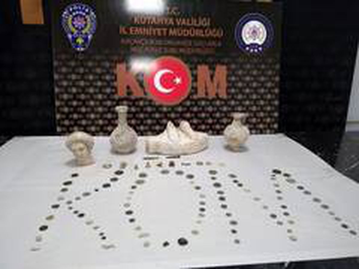 Kütahya\'da tarihi eser operasyonu
