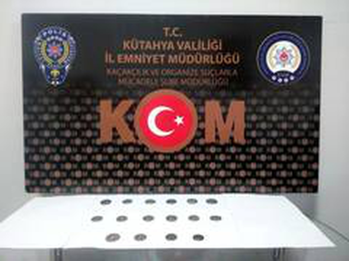 Kütahya\'da tarihi eser operasyonu: 2 gözaltı