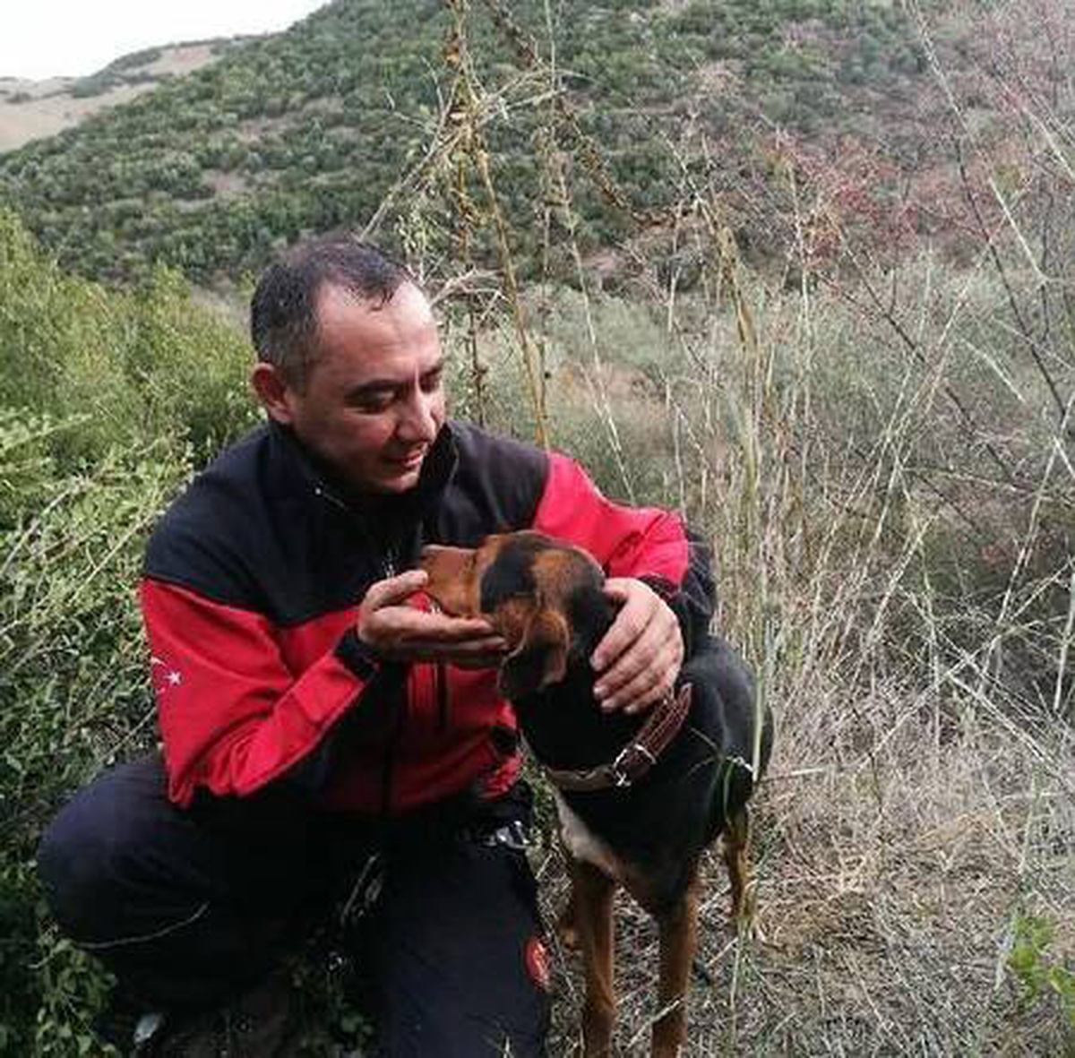 Kuyuya düşen köpek, itfaiye ekiplerince kurtarıldı