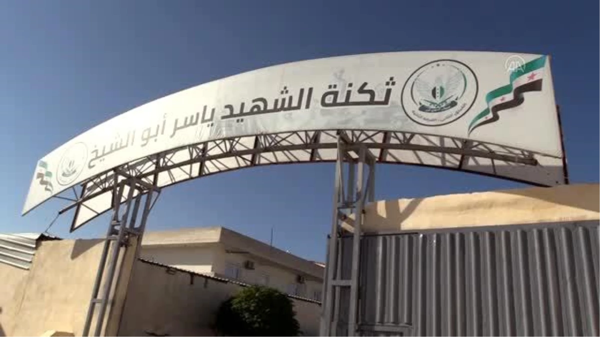 Son dakika haberi! Suriye Milli Ordusu, ilk askeri kışlasını törenle açtı