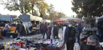 Tavşanlı'da 'pazar alışverişine tek kişi çıkın' anonsu