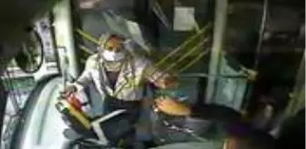 Şoför tarafından darbedildiğini iddia eden yaşlı kadının yalanını kameralar ortaya çıkardı