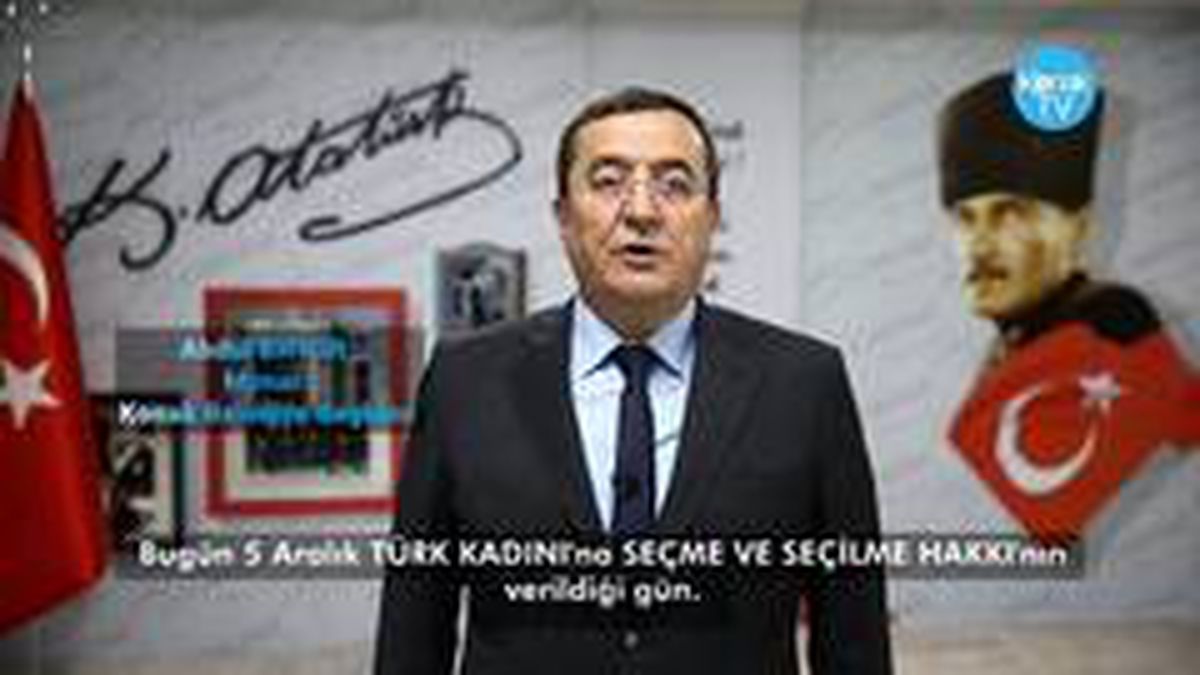 Abdül Batur\'dan 5 Aralık kutlaması