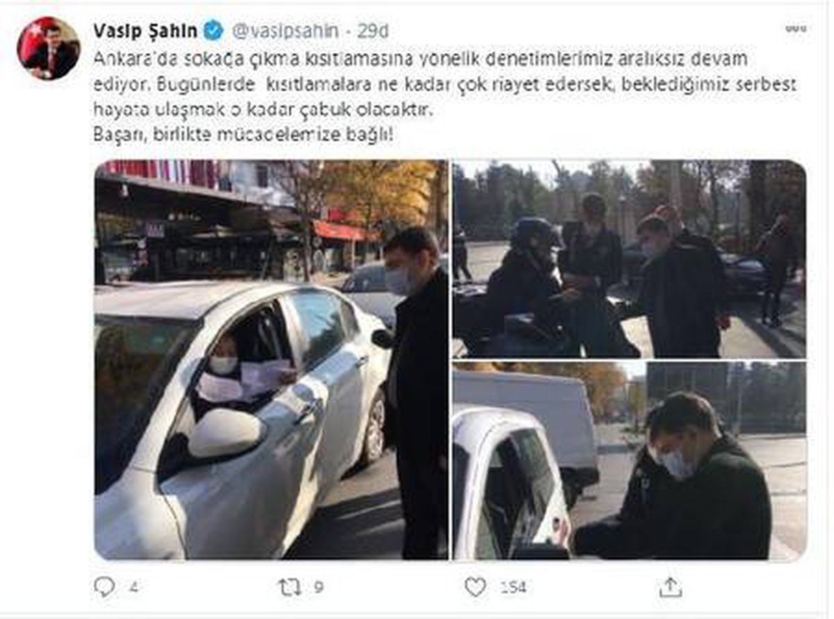 Son dakika haberleri... Ankara\'da sokağa kısıtlamasında atlı polislerden denetim (2)