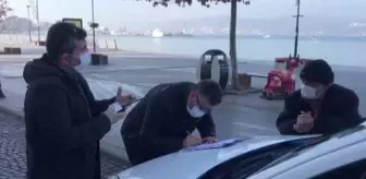 ÇANAKKALE - Kısıtlamaya uymayarak, balık tutan vatandaş hakkında işlem yapıldı