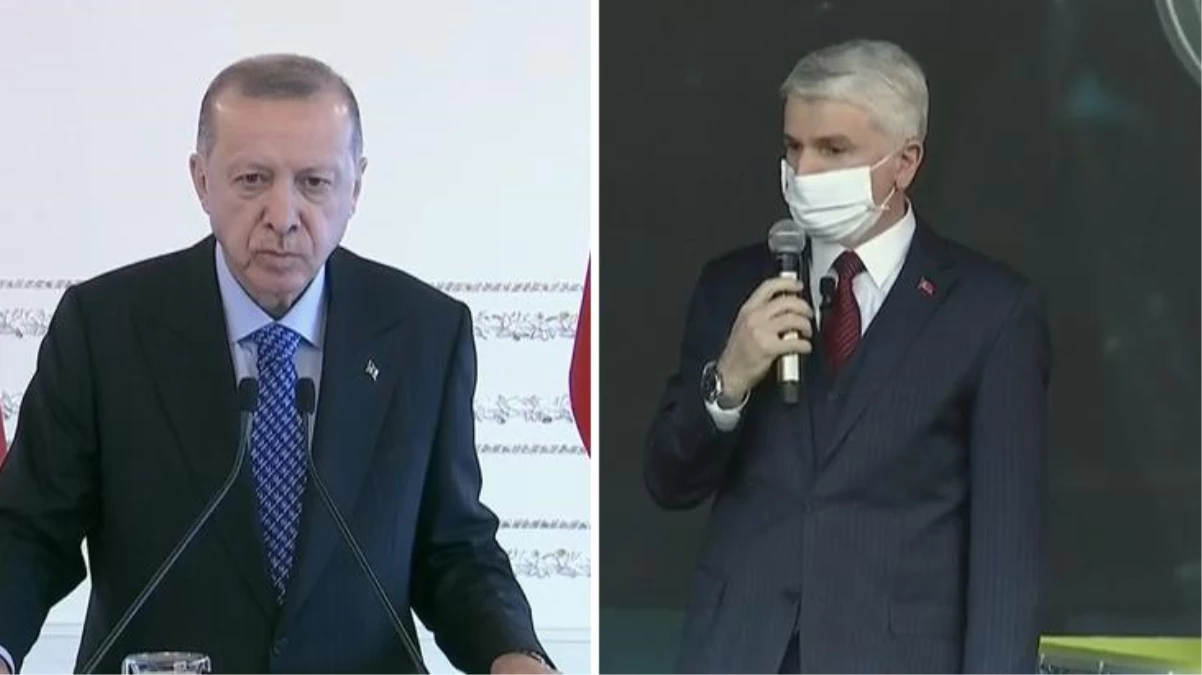 Erdoğan\'ın da katıldığı ilk milli helikopter motorunun teslim töreninde kriz: Hakkımızı helal etmiyoruz