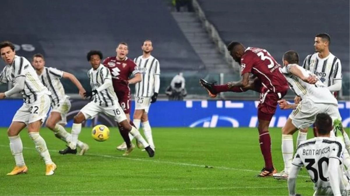 Juventus, derbide Torino\'yu geriden gelerek 2-1 mağlup etti