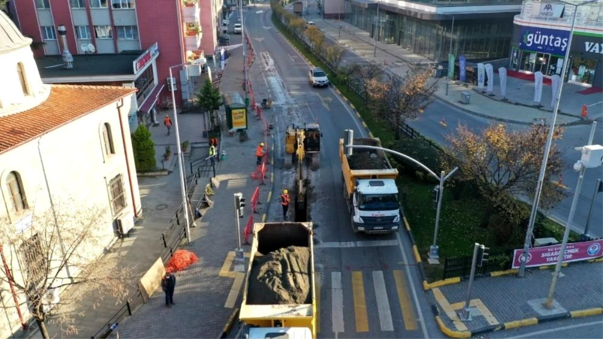 Trabzon Ortahisar İçme Suyu Temini Projesi\'nde meydan bölgesi çalışmaları başladı