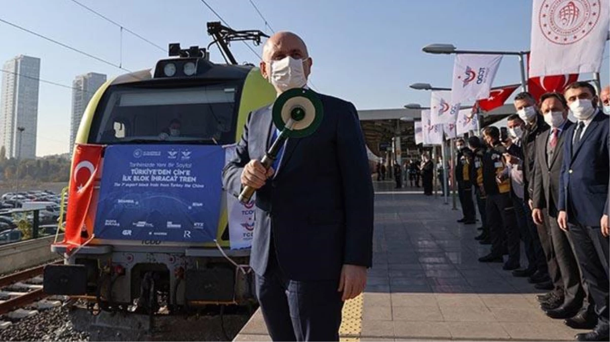 Demiryolları "Çin\'e giden ilk ihracat treni yolundan döndü" iddialarına yanıt verdi: Gümrükleme için Halkalı\'ya geldi