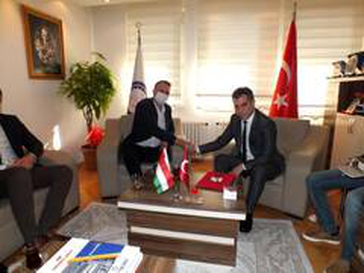 Macaristan Büyük Elçiliği\'nden SANKON\'a ziyaret