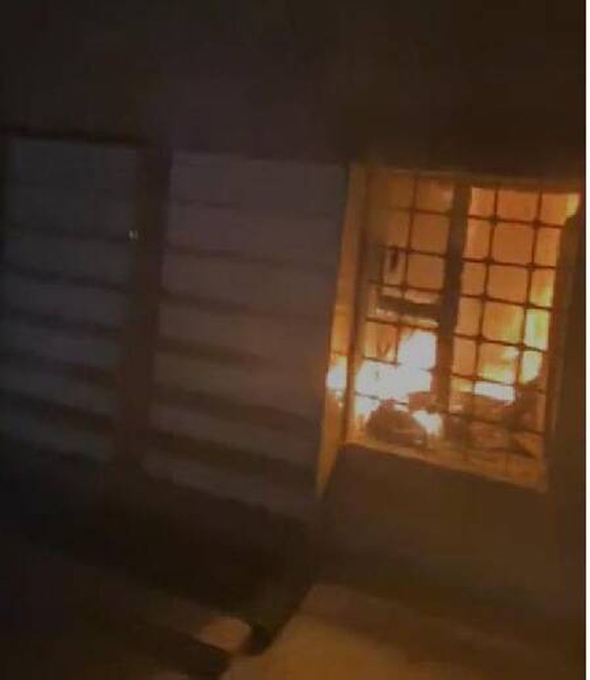 Nevşehir\'deki tarihi cami, yangında hasar gördü