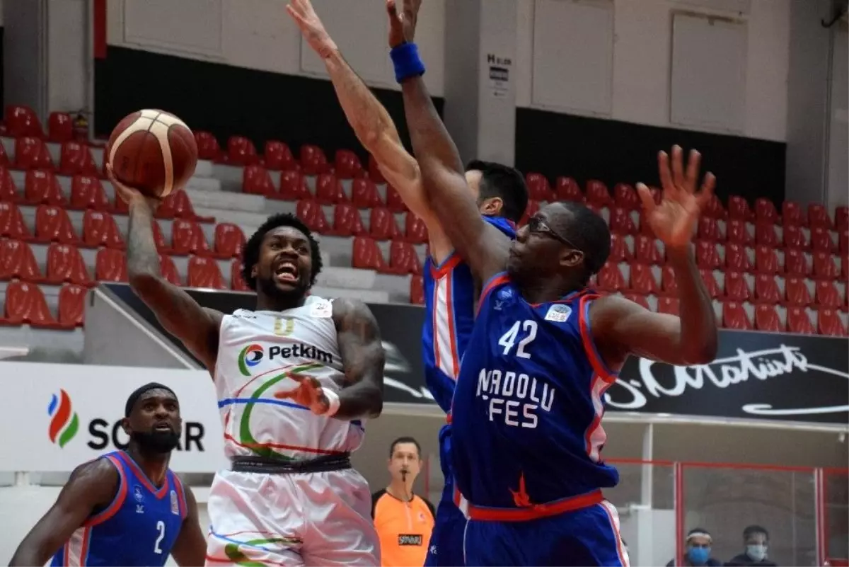 Basketbol Süper Ligi: Aliağa Petkim: 71Anadolu Efes : 75