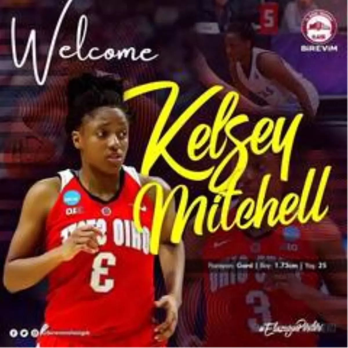 Elazığ ekibi, Kelsey Mitchell\'i kadrosuna kattı