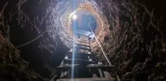 Evin altında 12 metre tünel kazıp, define arayan 7 kişiye suçüstü