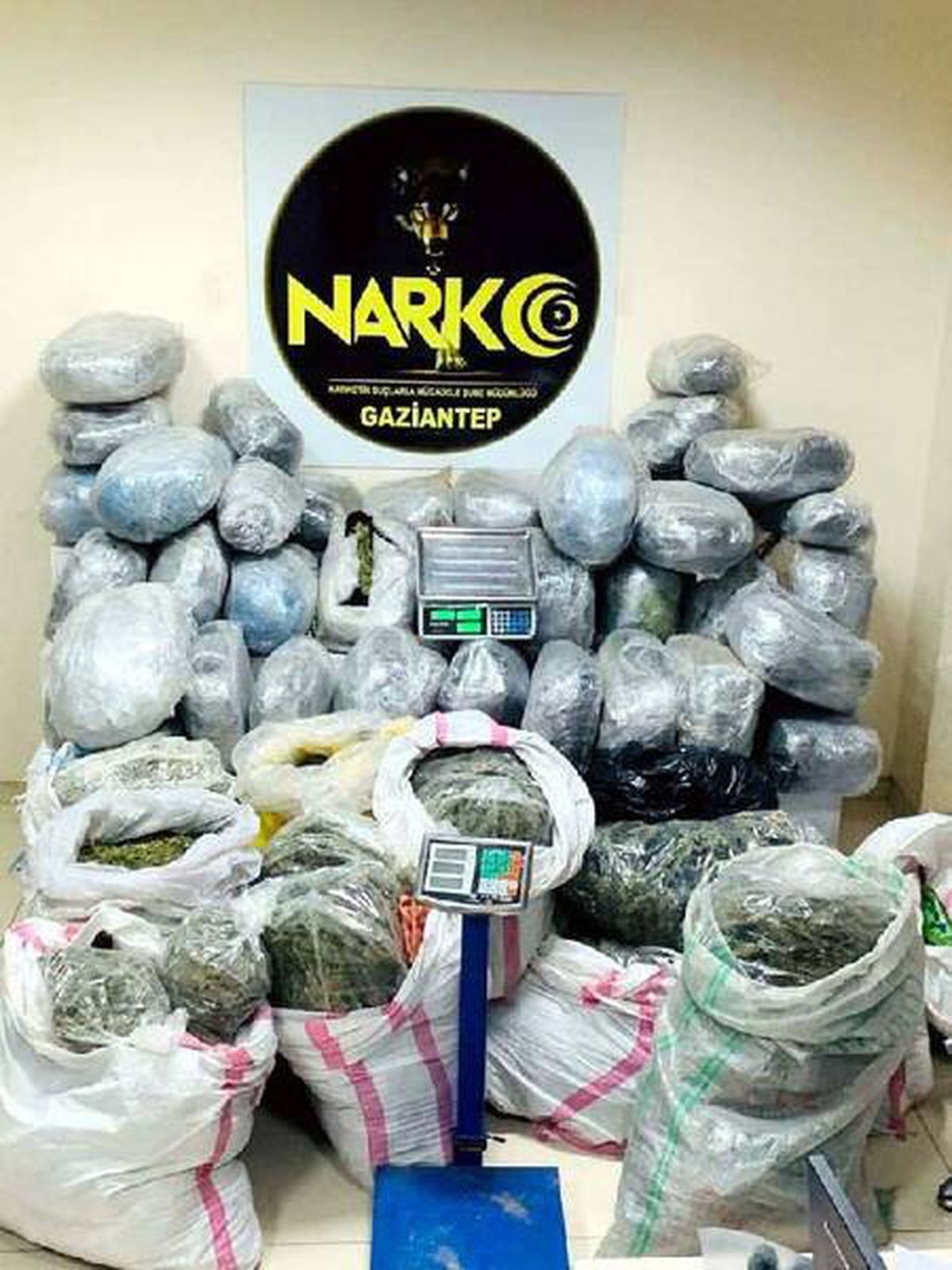 Son dakika haberi | Gaziantep\'te, 320 kilo esrar ele geçirildi