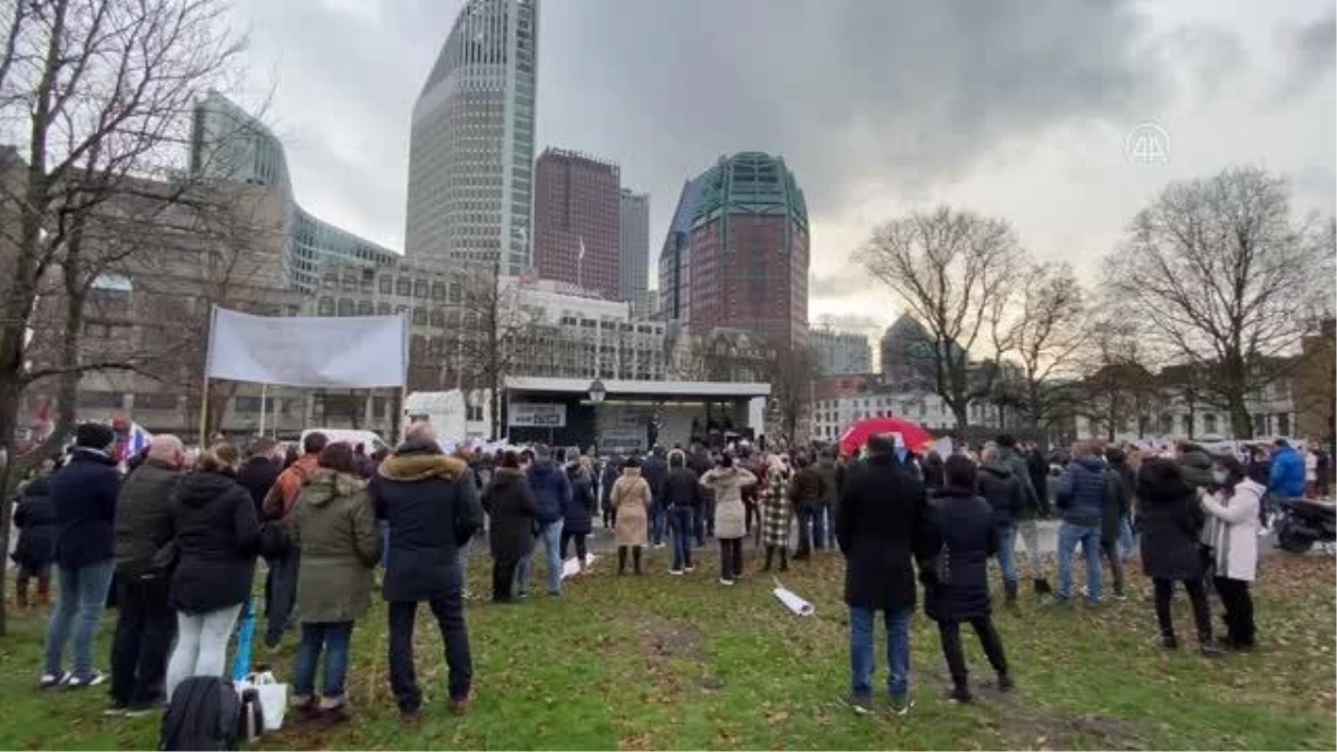 Son Dakika | Hollanda\'da kafe ve restoran sahipleri Kovid-19 önlemlerini protesto etti