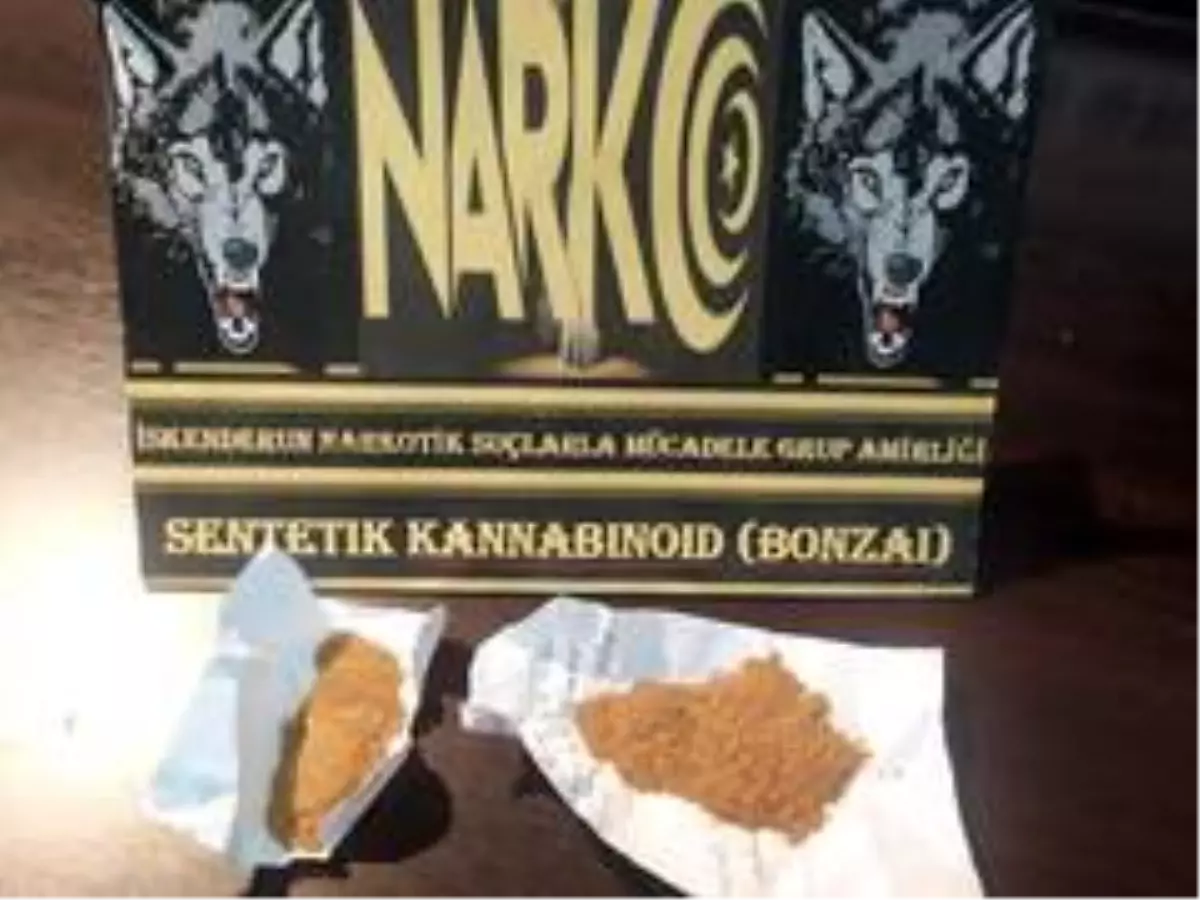 İskenderun\'da uyuşturucu operasyonu: 2 gözaltı