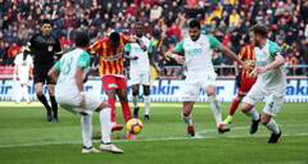 Kayserispor 4 kez kazanabildi