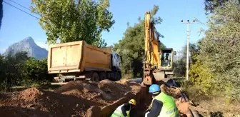 Konyaaltı'nda dört mahalleye ana şebeke hattı