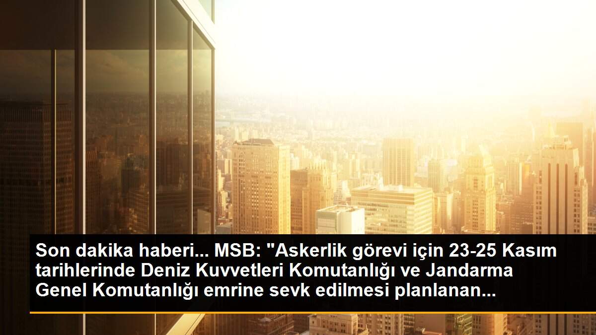 Son dakika... Asker sevklerine erteleme