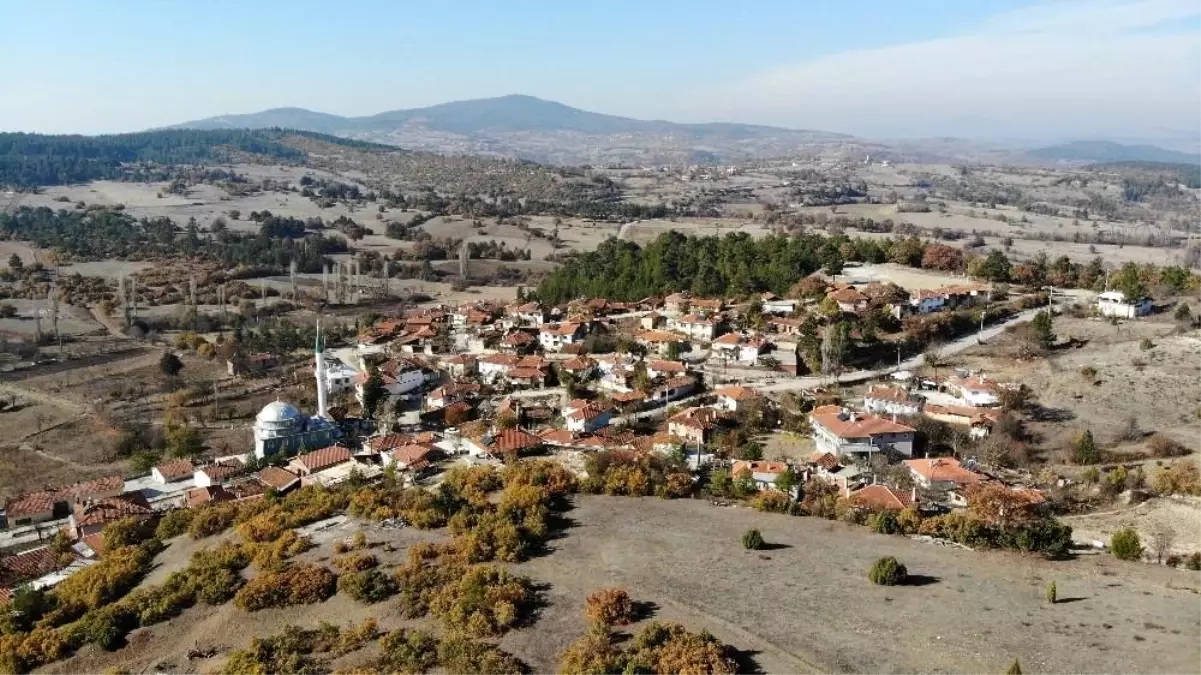 Muhtar olduğuna inandırmak için kimliğini gösteriyor