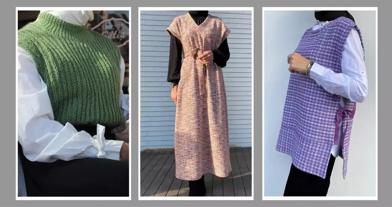 Tesettür giyimde sezonun modası: Süveter