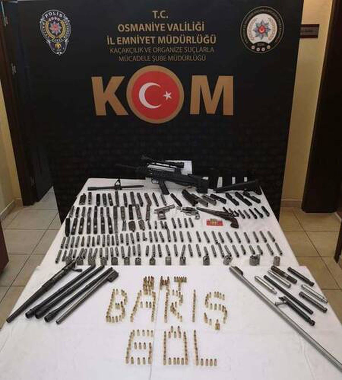 Adreslerinde silah ve mühimmat bulunan şüpheli tutuklandı