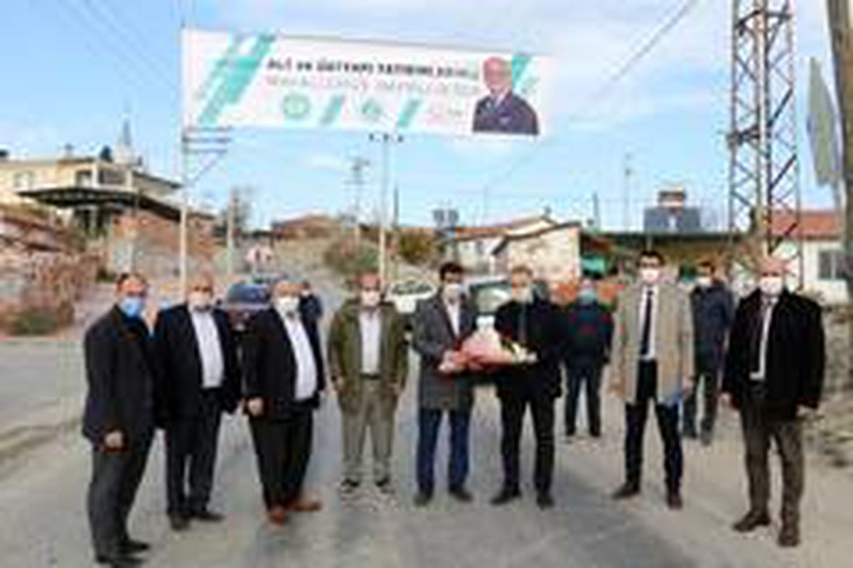 Azimli\'de altyapı çalışması hızla devam ediyor
