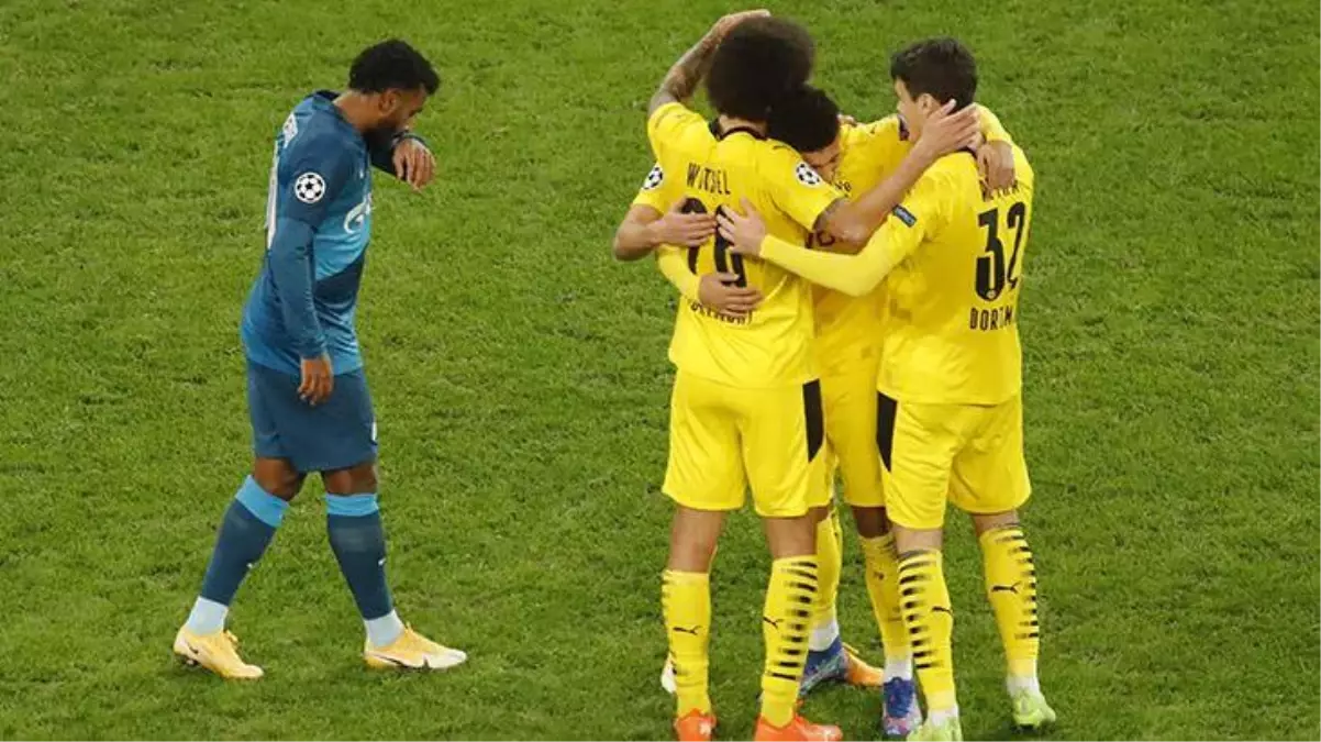 Borussia Dortmund, deplasmanda Zenit\'i 2-1 mağlup etti