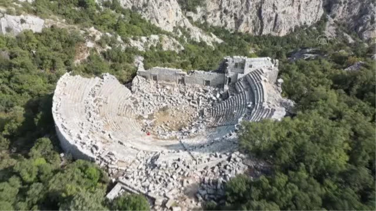 Büyük İskender\'in alamadığı Termessos\'a ziyaretçi ilgisi