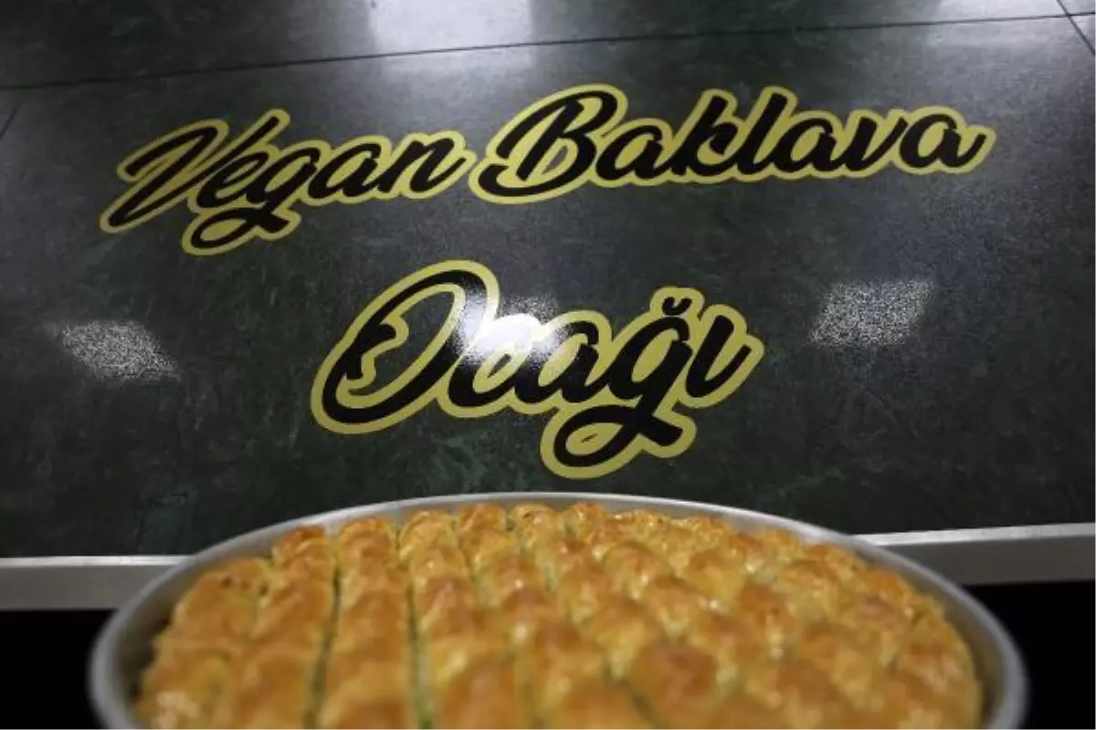 Gaziantep\'te vegan baklava üretildi