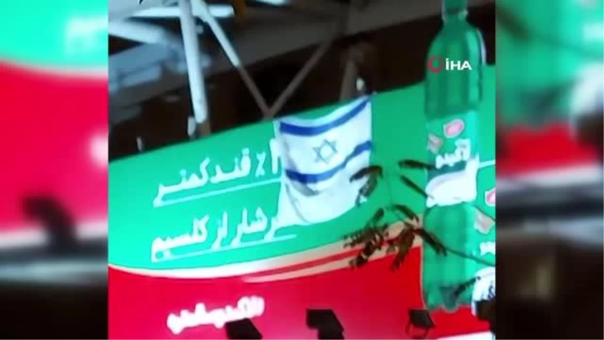 İran\'da Merak Uyandıran Afiş: "teşekkürler Mossad"