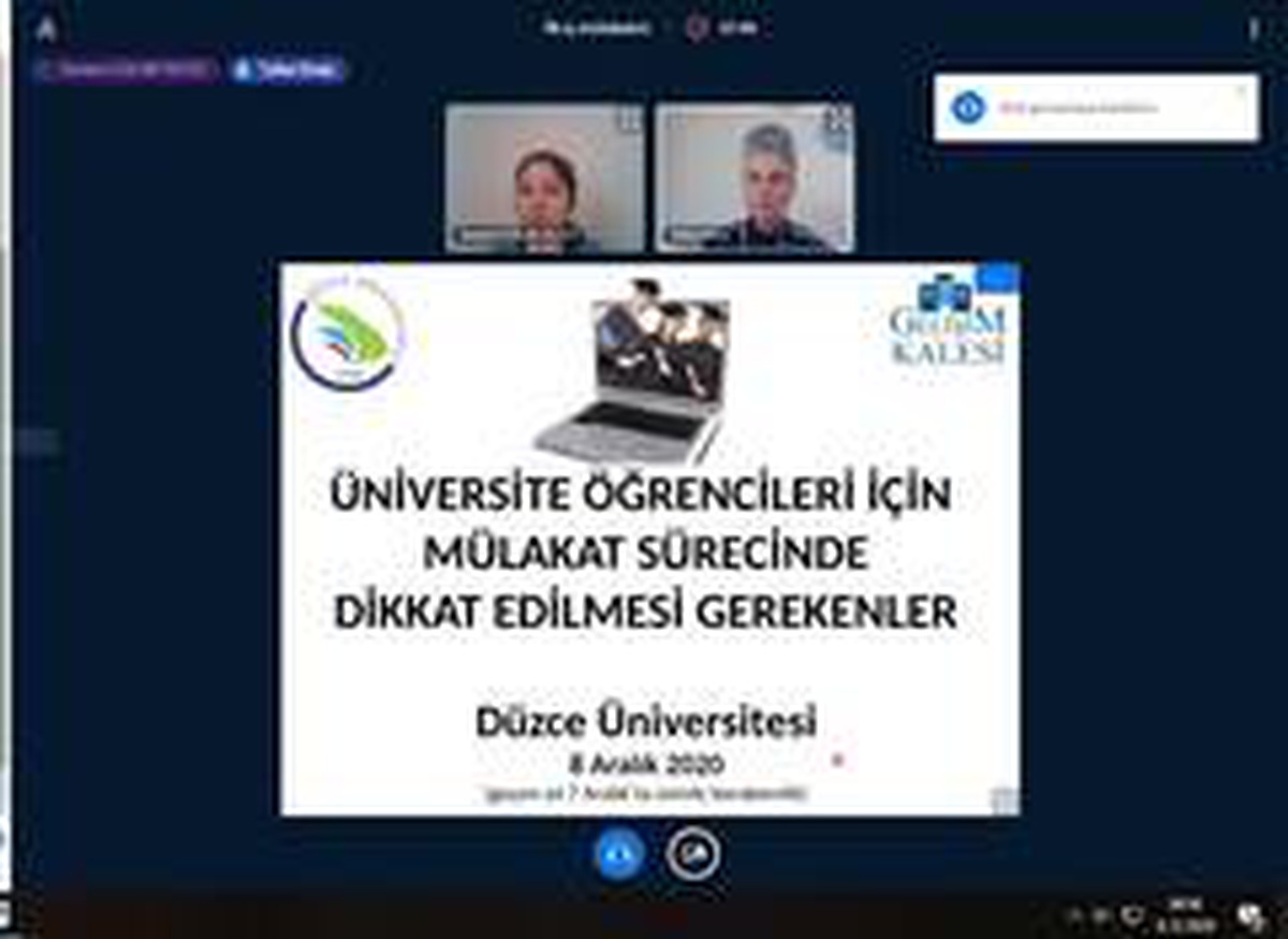 İş mülakatında dikkat edilmesi gerekenler konuşuldu